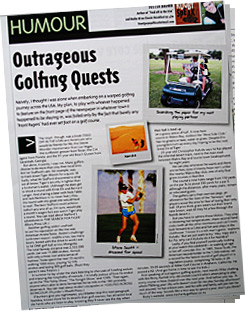 Outrageous Golfing Quests