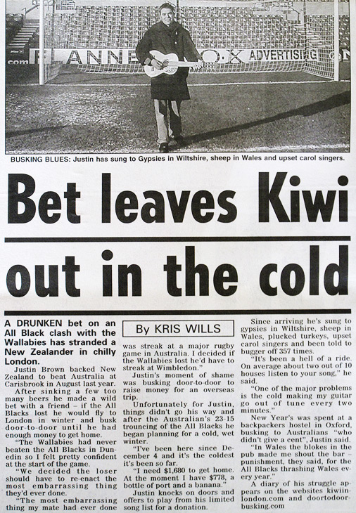 The NZ Truth newspaper article